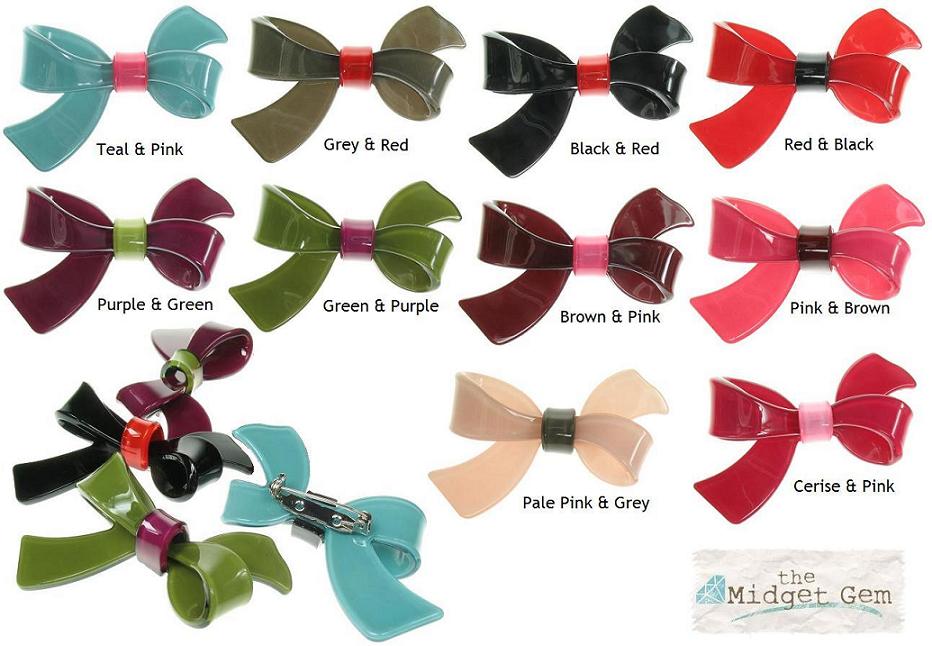 BIG BABY Pretty Bow Brooch/Pin