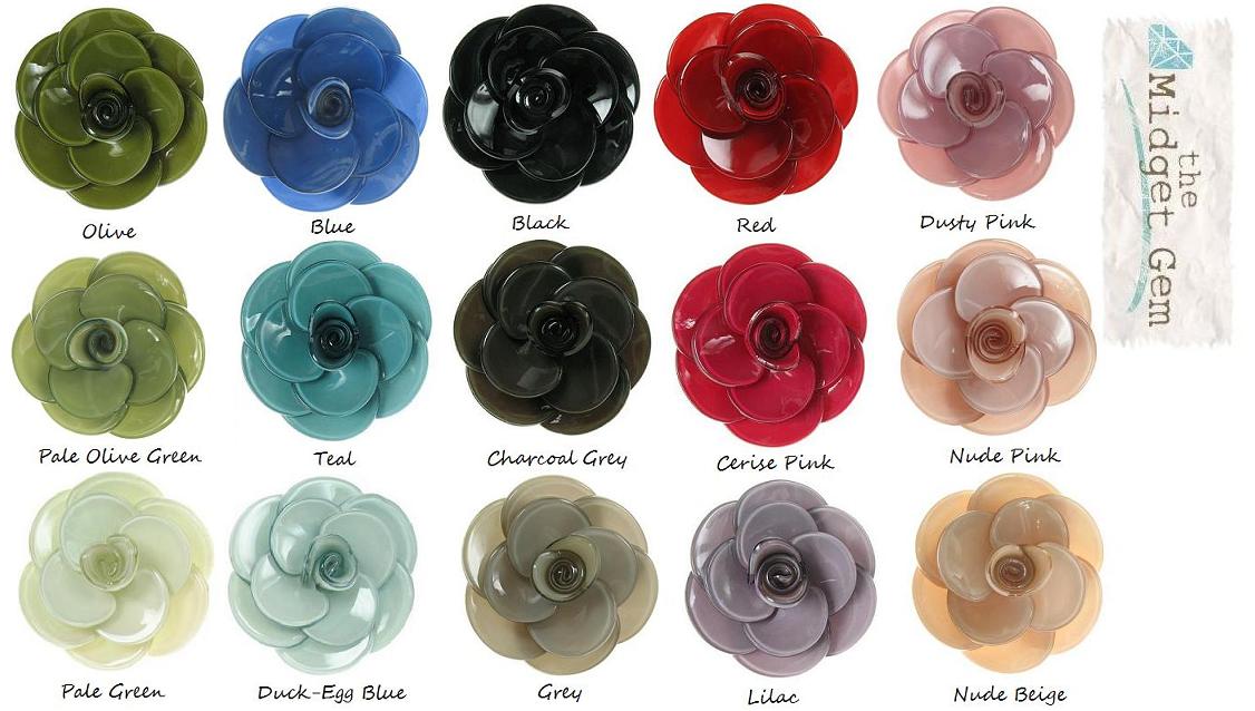 BIG BABY Large Rose Brooch/Pin