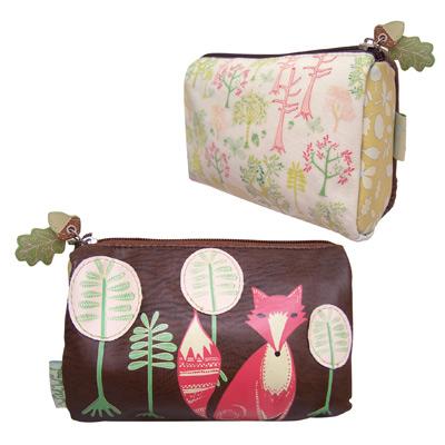 'Wild Wood' Make-Up Bag