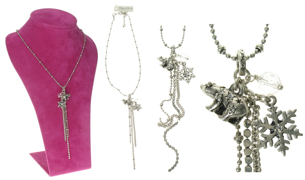 A & C 'Winter Dream' Tassel Necklace