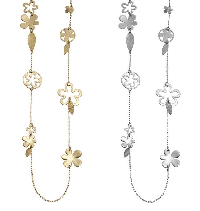 Bohm Blossom Long Length Flower Necklace