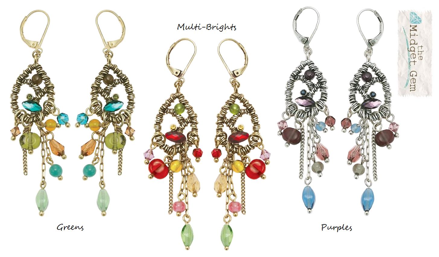 The Bohm Arcadian Opulence Cascade Earrings