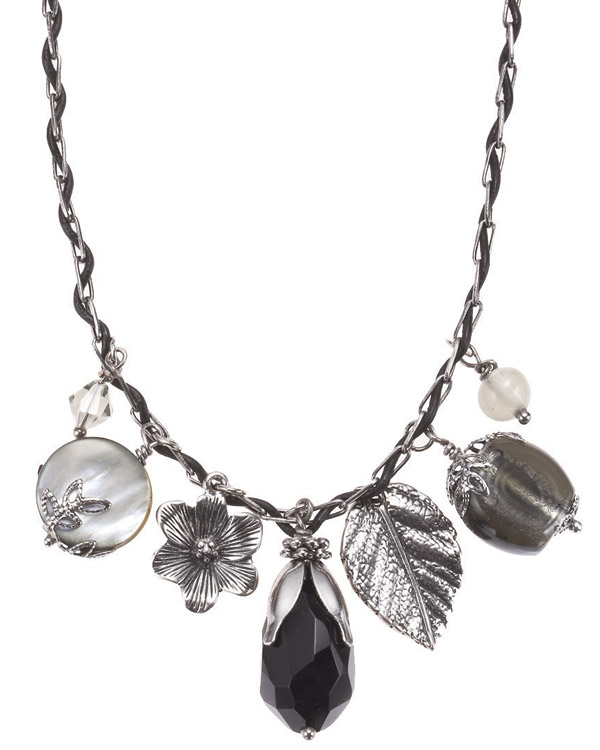 The Bohm Autumn Leaves Charm Necklace