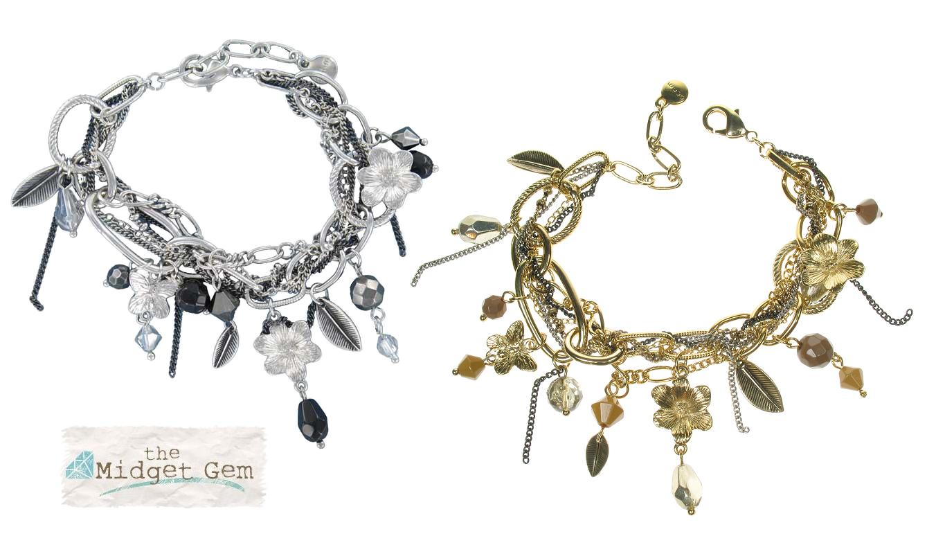 Bohm Multi Stranded In Chains Charm Bracelet