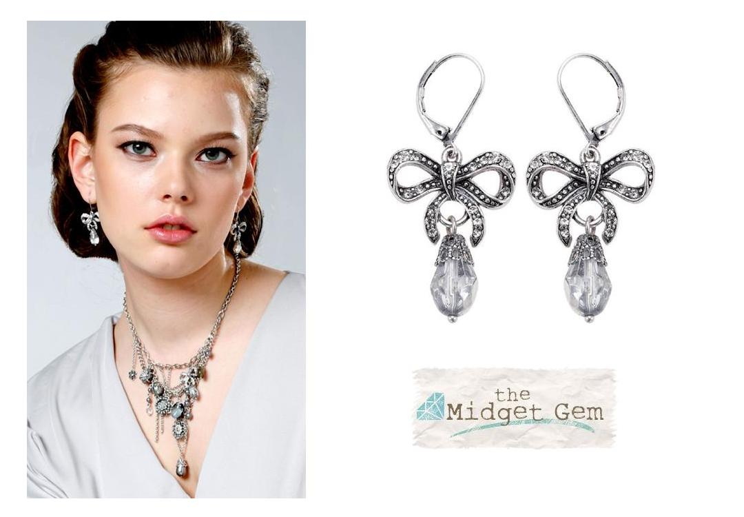 Bohm Victorian Ritz Bow Earrings