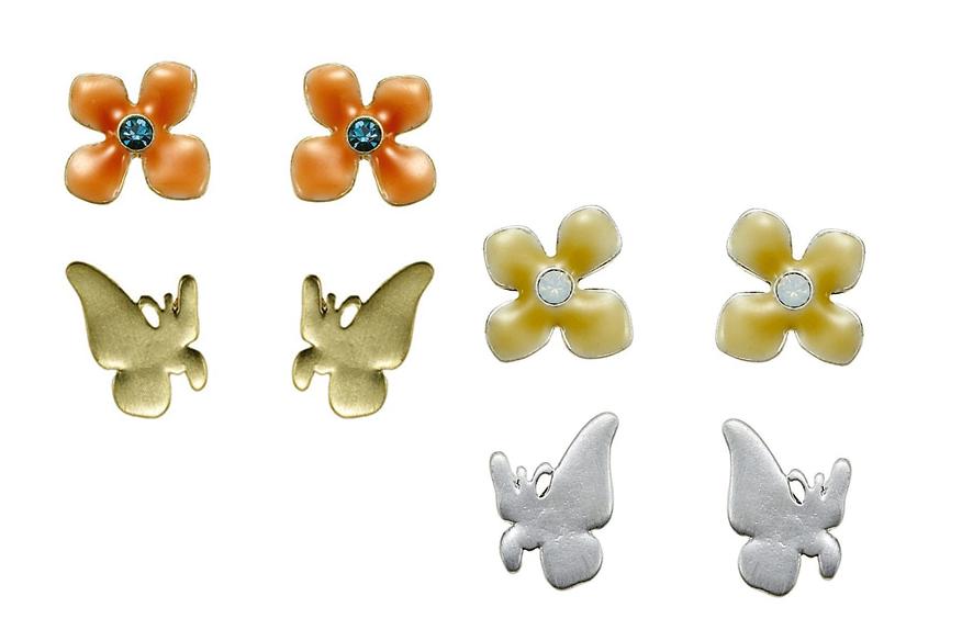 The Bohm Delicate Trinkets Stud Earrings x 2 Pairs