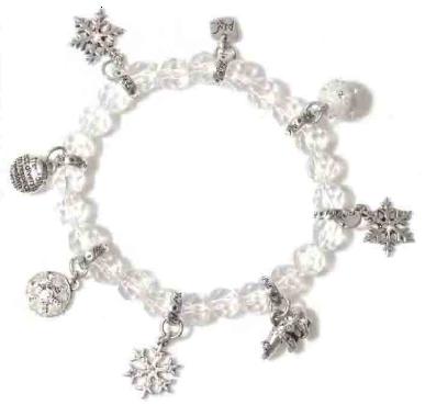 A & C Winter Dream Crystal Stretch Bracelet