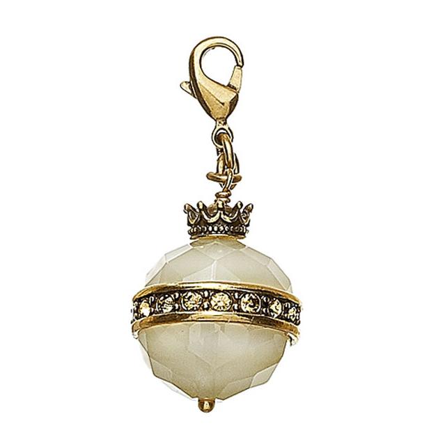Pilgrim Charm Imperial Sceptre  - Brown/Gold
