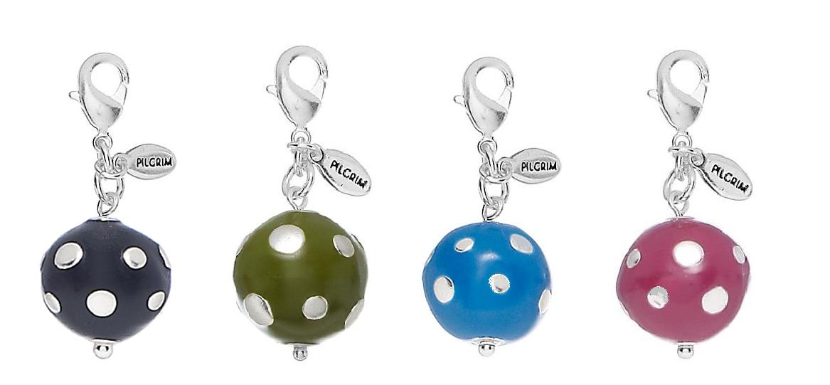 Pilgrim Charm - Polka Dot Ball