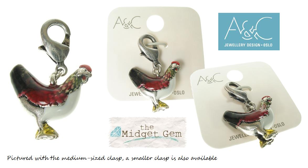 A & C 'Farm Yard' Hen/Chicken Charm