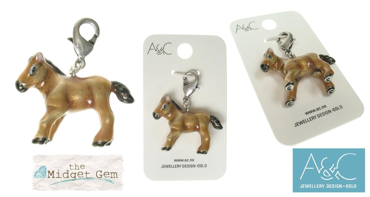 A & C 'Farm Yard' Foal/Horse Charm