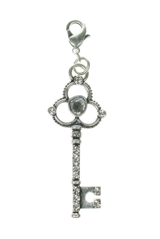 A & C Large Key Charm