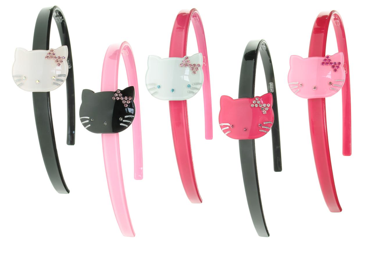 BIG BABY Kitty Cat Hair/Head Band Colours 1