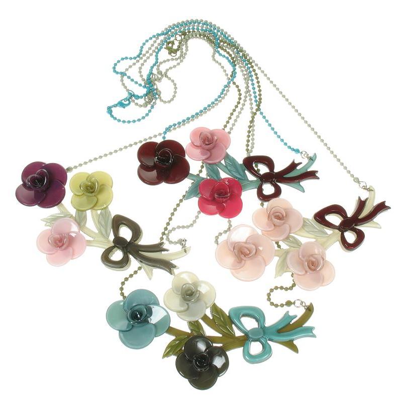 BIG BABY Posey Of Roses Necklace Colour Set 1