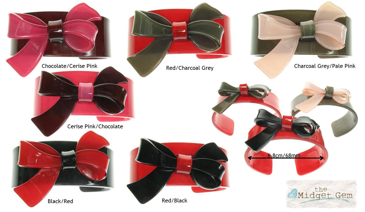 BIG BABY Pretty Bow Cuff Bangle