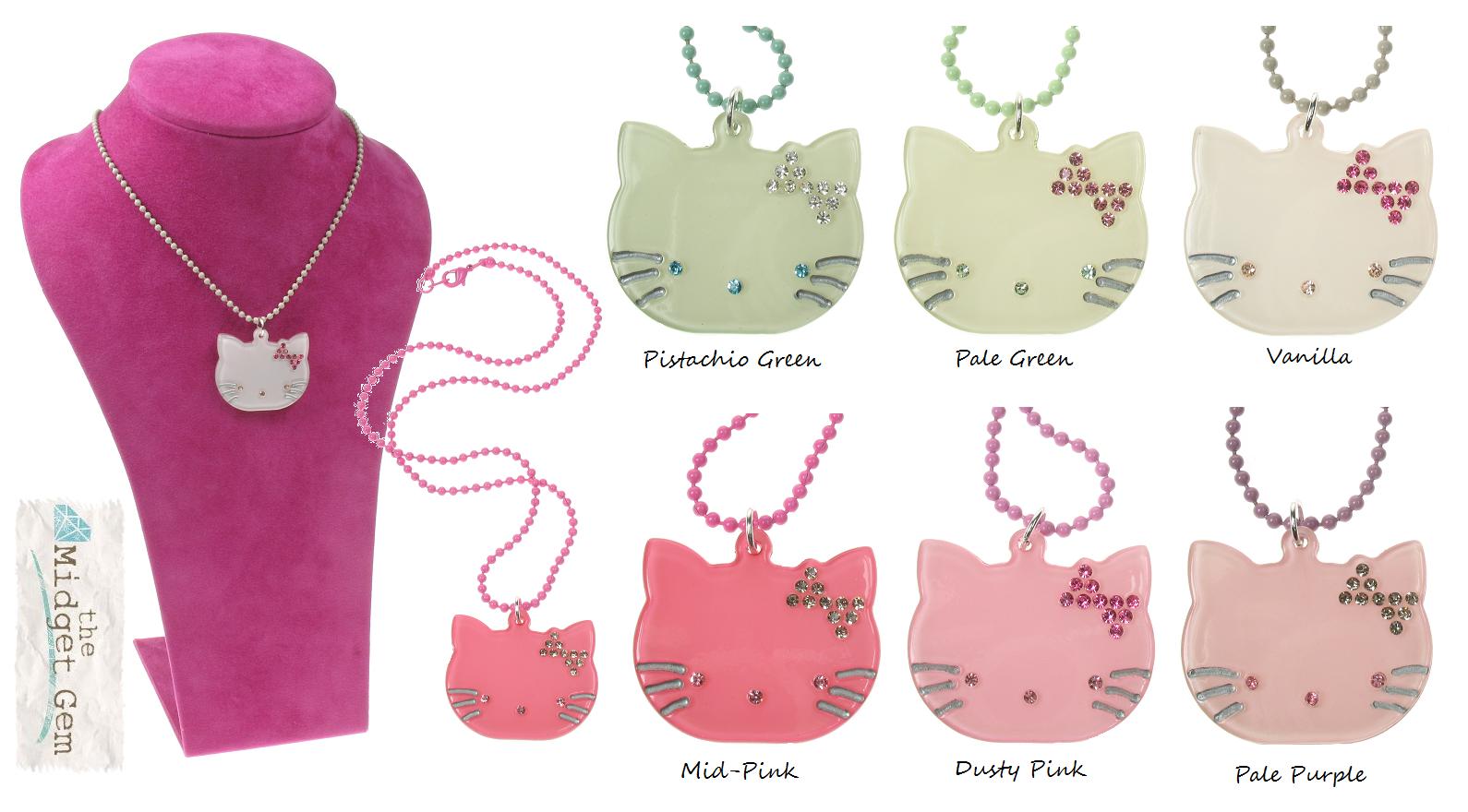 BIG BABY Kitty Cat Necklace