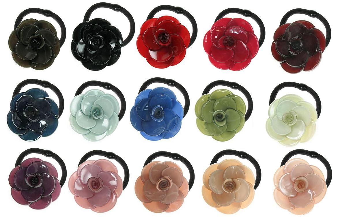 BIG BABY Large Rose Hair Elastic