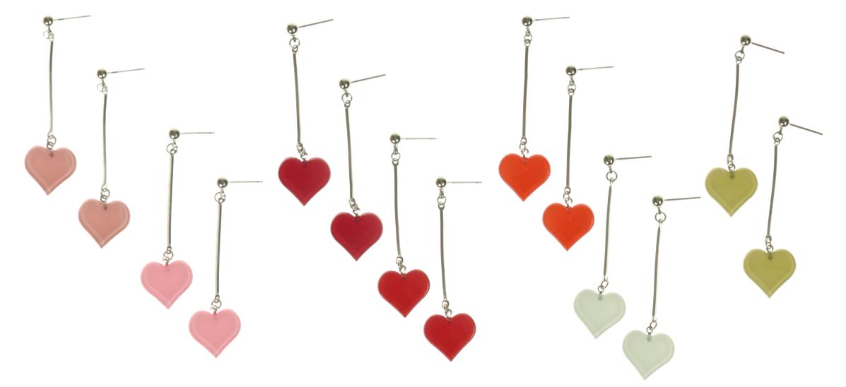 Big Baby Love Heart  Earrings