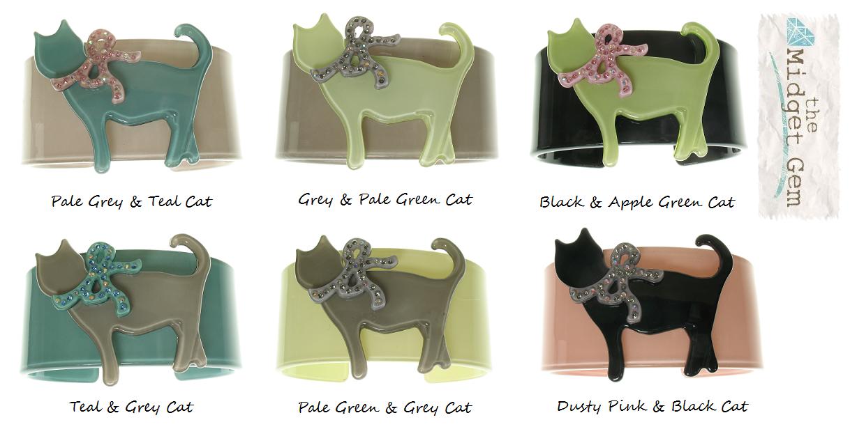 Big Baby Sophisticated Sophisti-Cat Cuff With Crystal Bow