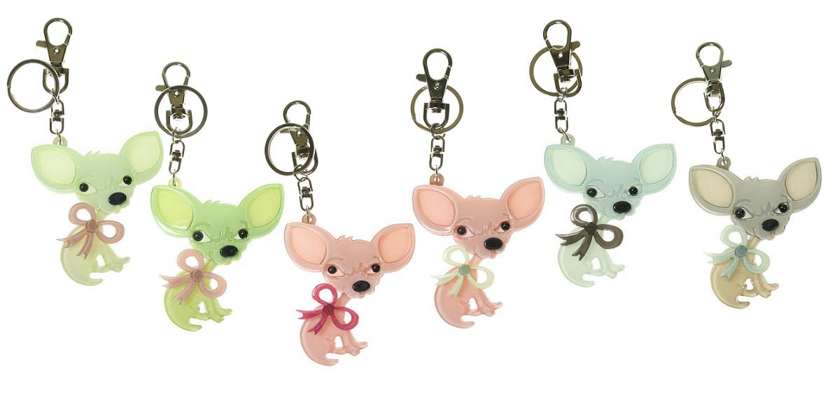 BIG BABY Chihuahua Chiwawa Dog Key Ring/Bag Charm