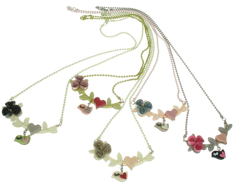BIG BABY Tweety Bird Branch Necklace