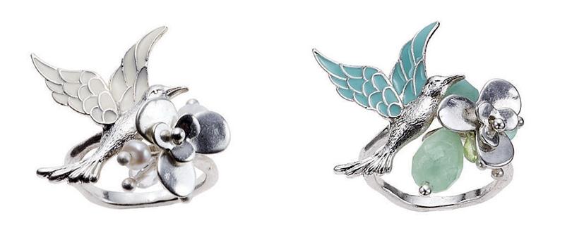Bohm Love Birds Adjustable Ring
