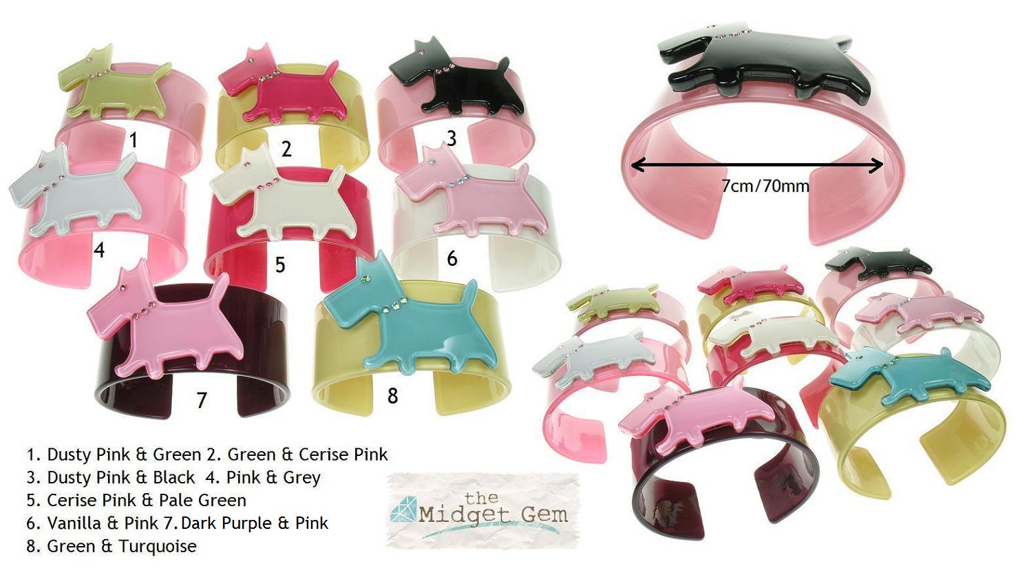 Scottie Dog Cuff/Bangle By BIG BABY