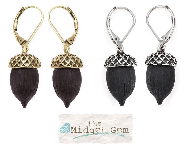 Bohm Autumn Woodland Acorn Earrings