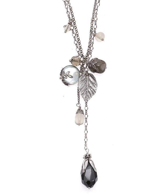 The Bohm Autumn Leaves Multi-Strand Necklace