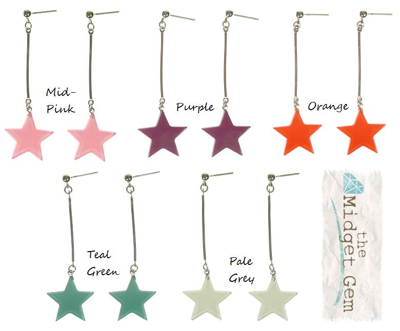 Big Baby Star Earrings