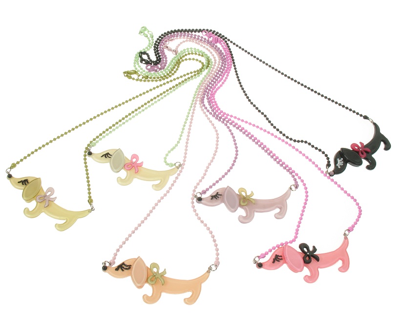 BIG BABY Sausage Dachshund Dog Necklace