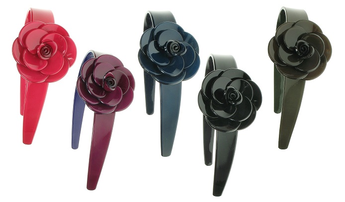 BIG BABY Wide Rose Hair/Head Band Colour Set 1