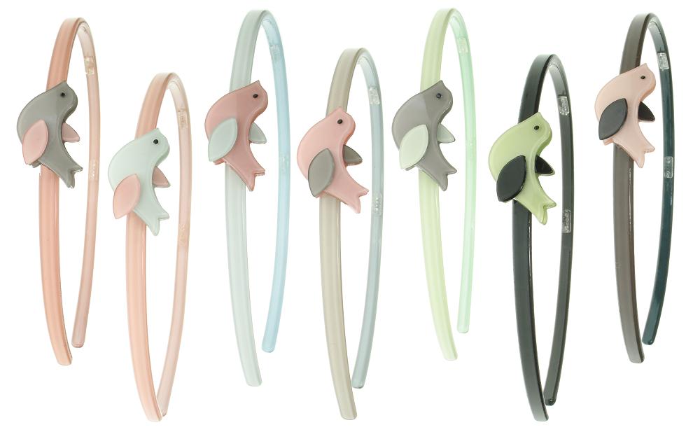 BIG BABY Bird & Flower Hair Band