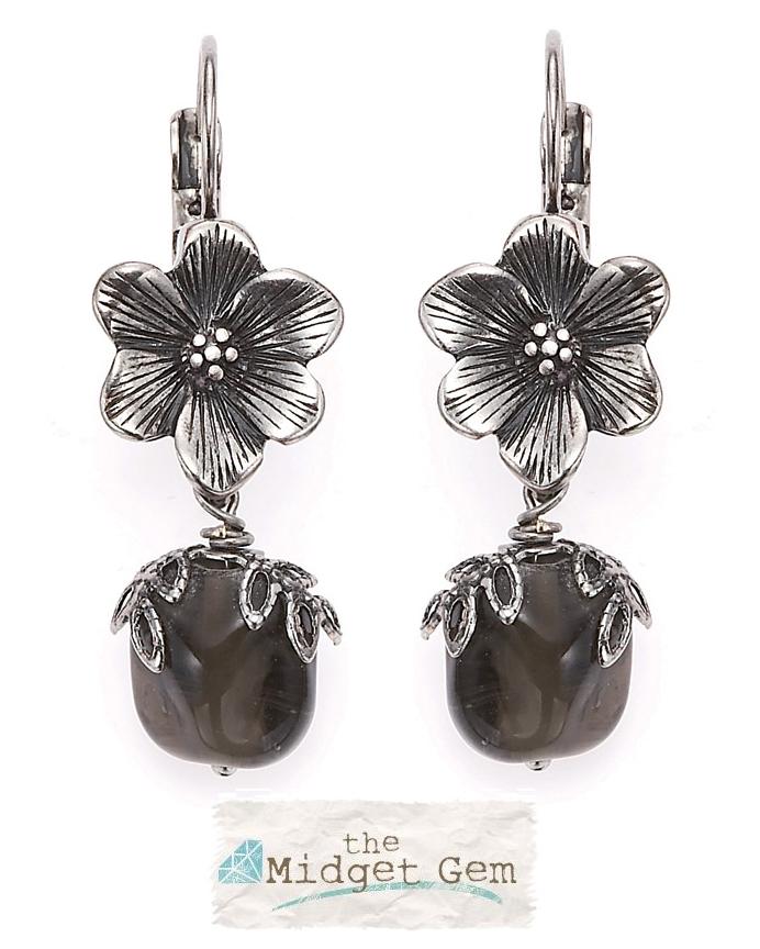 The Bohm Autumn Leaves Flower Drop Earrings