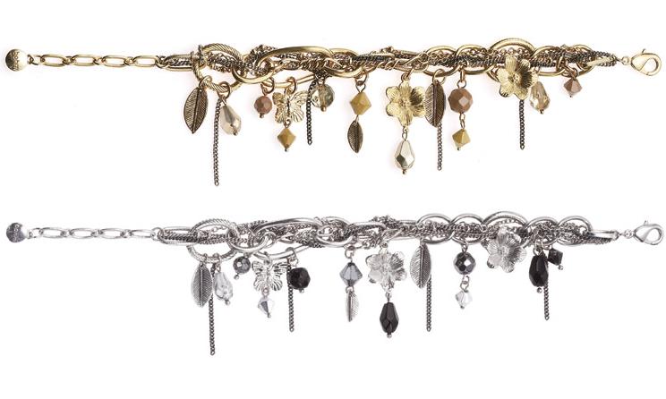 Bohm Multi Stranded In Chains Charm Bracelet