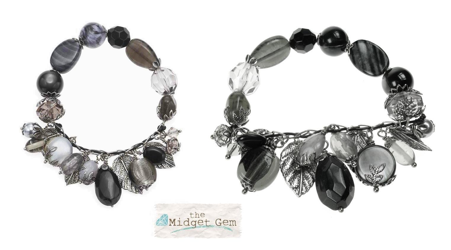 The Bohm Autumn Leaves Stretch Charm Bracelet