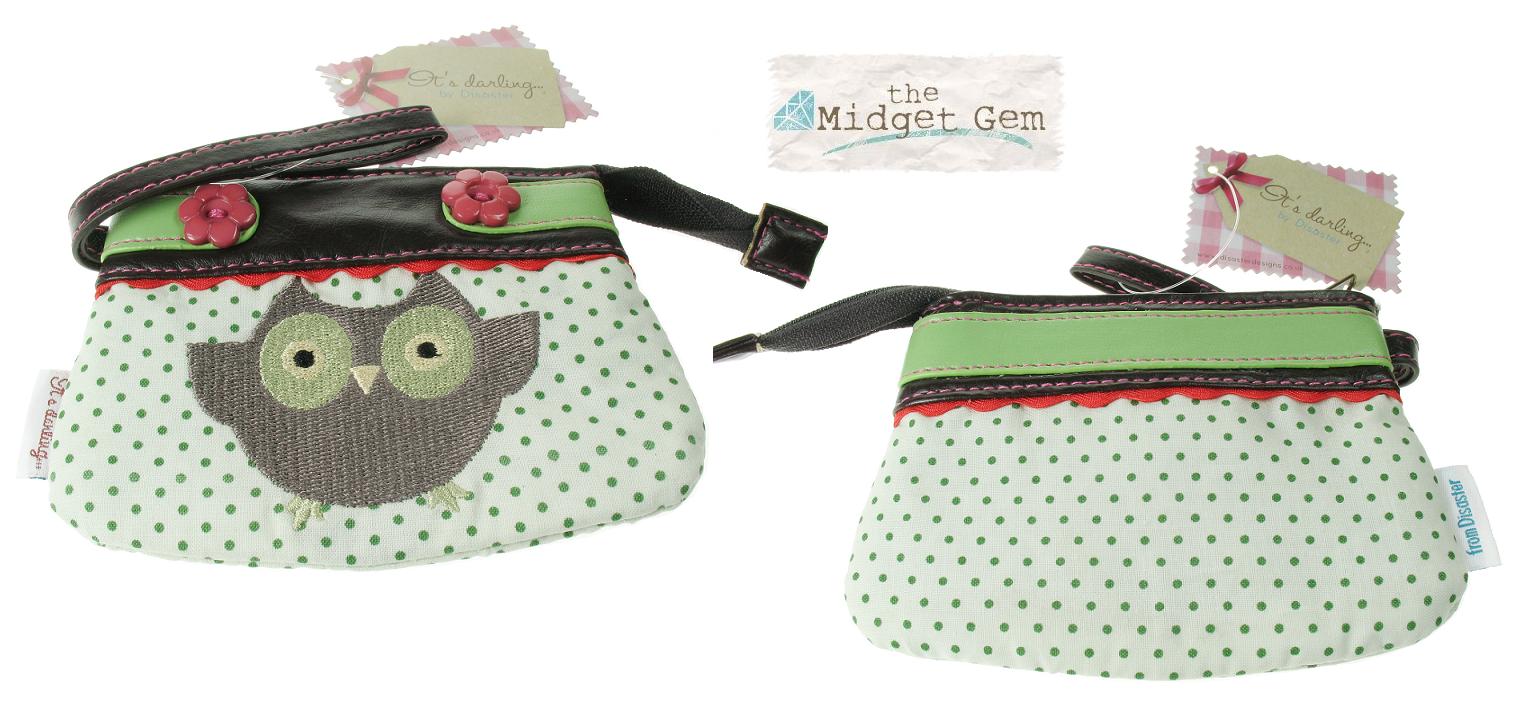 'It's Darling' Polka Dot Owl Zip Purse