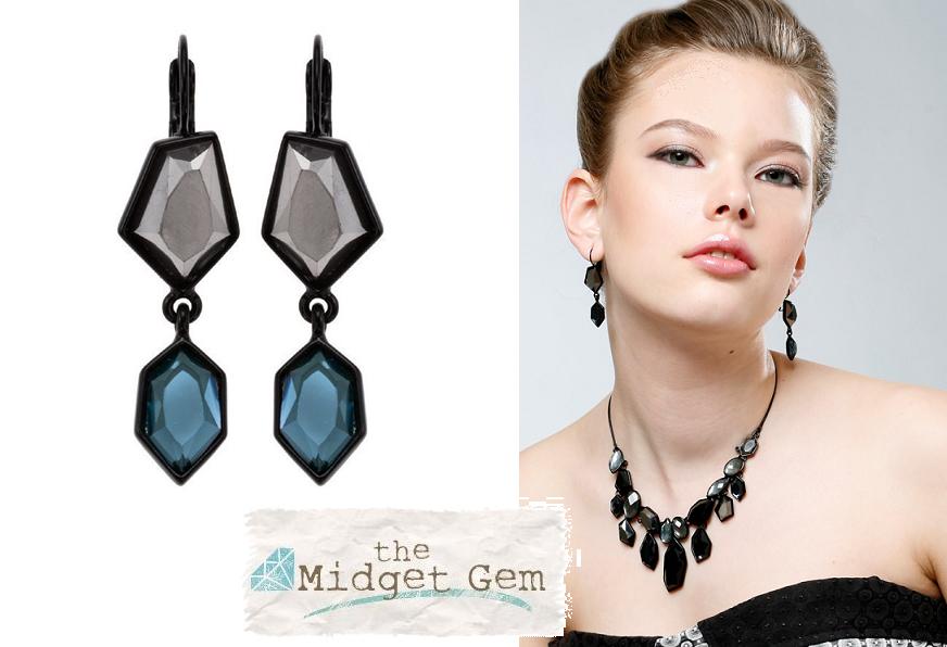 Bohm Faceted Flair Crystal Earrings