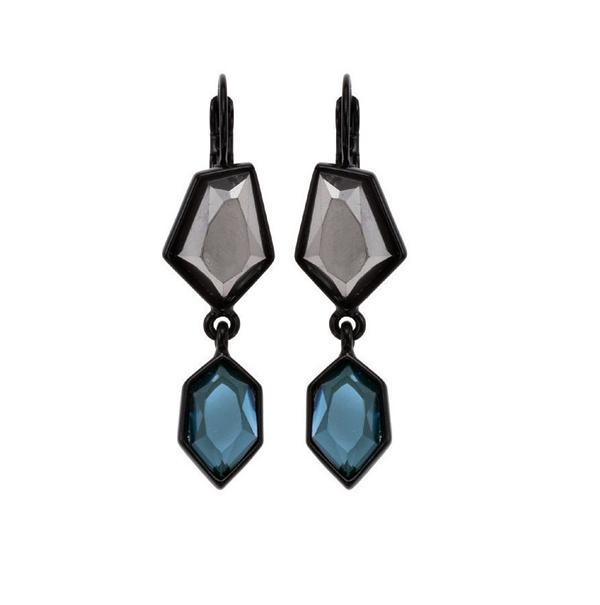 Bohm Faceted Flair Crystal Earrings