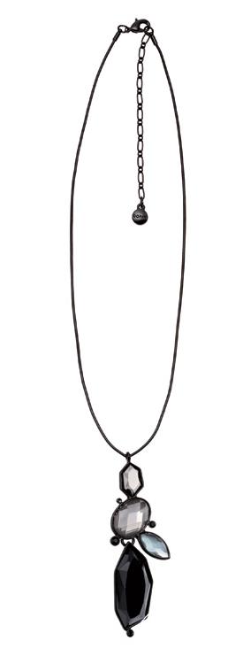 Bohm Faceted Flair Crystal Pendant Necklace
