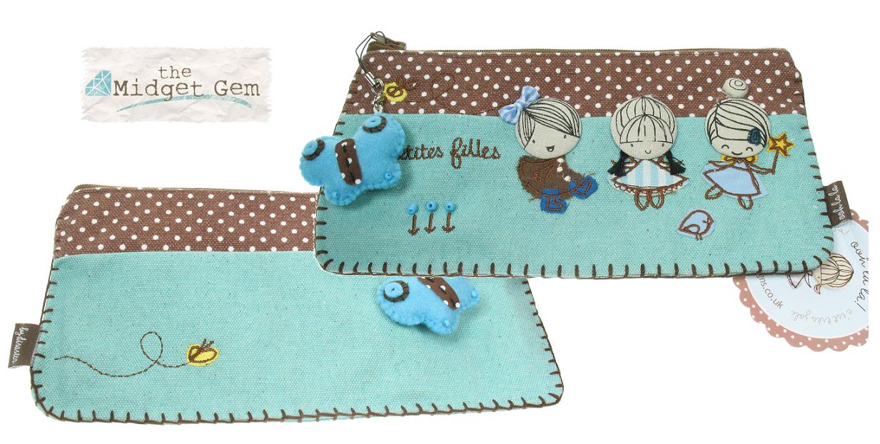 'Les petites filles'  Ooh La La Zip Pencil Case