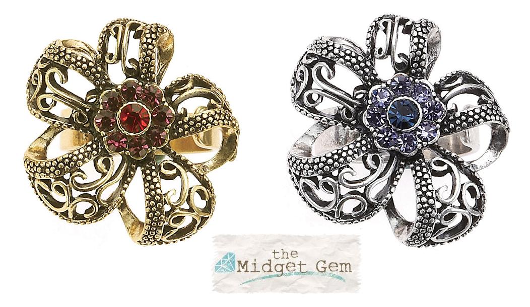 The Bohm Wild Flower Adjustable Ring