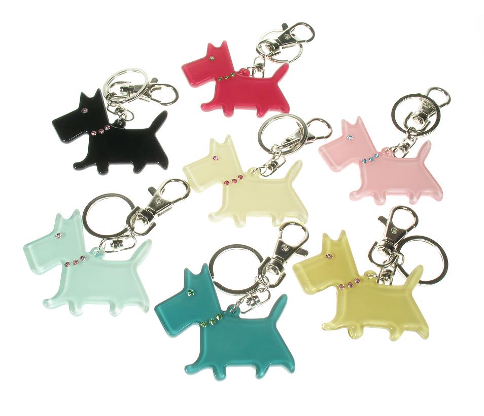 BIG BABY Scottie Dog Keyring/ Bag Charm By BIG BABY