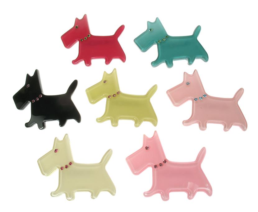BIG BABY Large Scottie/Scotty Dog Brooch/Pin