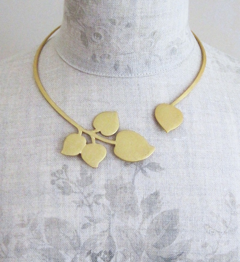 PILGRIM - Patina - Necklace Collar - Gold Plate BNWT