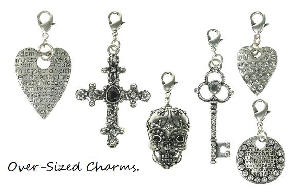 Medium & Large Sized Clasp Charm Collection