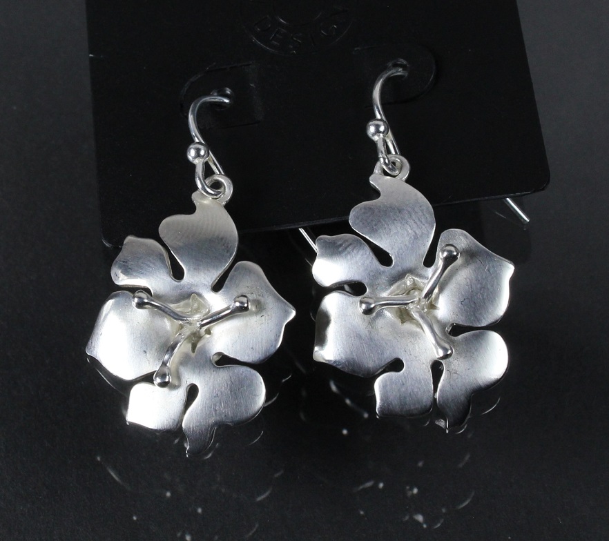 PILGRIM + Solid Sterling Silver Flower Earrings BNWT