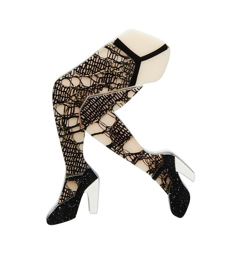 Make You A Man - Erstwilder Stocking-Clad REAL LACE Legs - Rocky Horror Style!